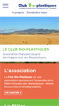 Mobile Screenshot of bioplastiques.org