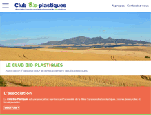 Tablet Screenshot of bioplastiques.org
